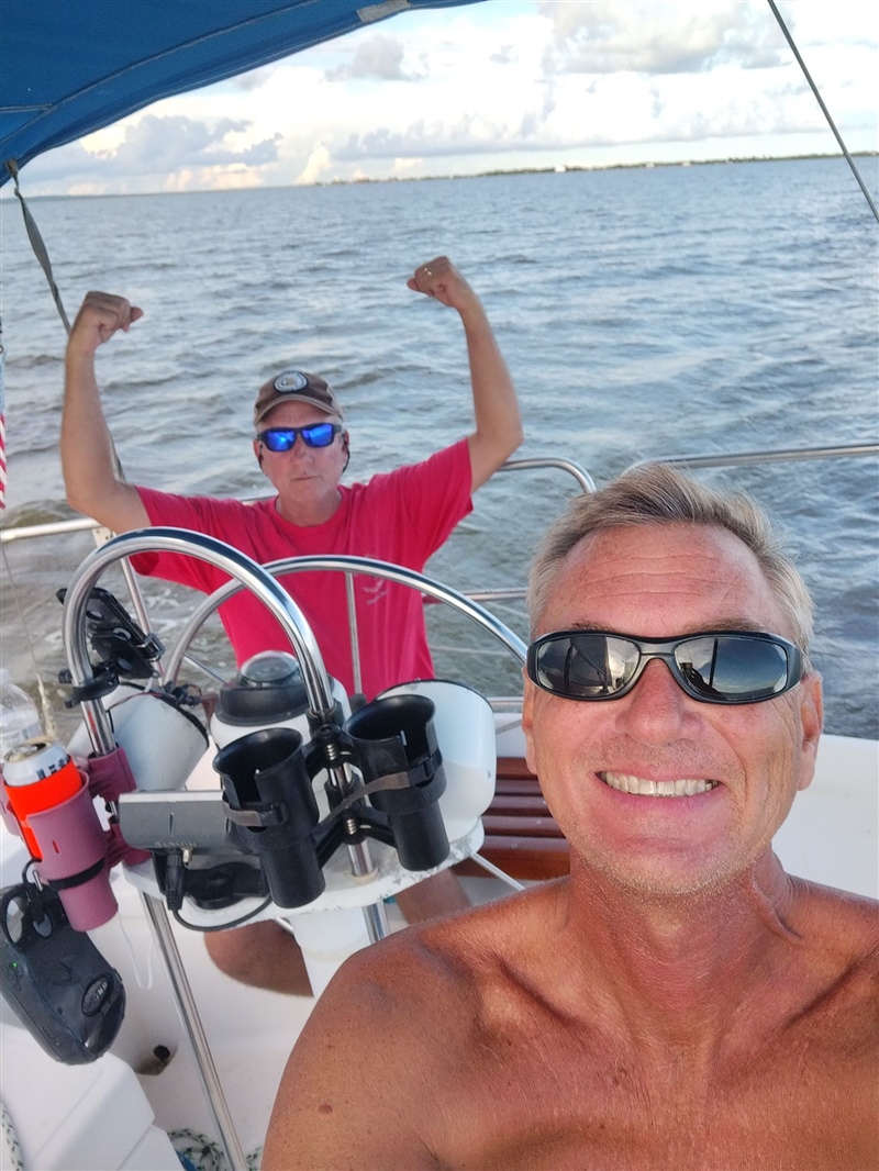 Joe Gary says he won sailing Legacy II