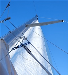 Sails still full 